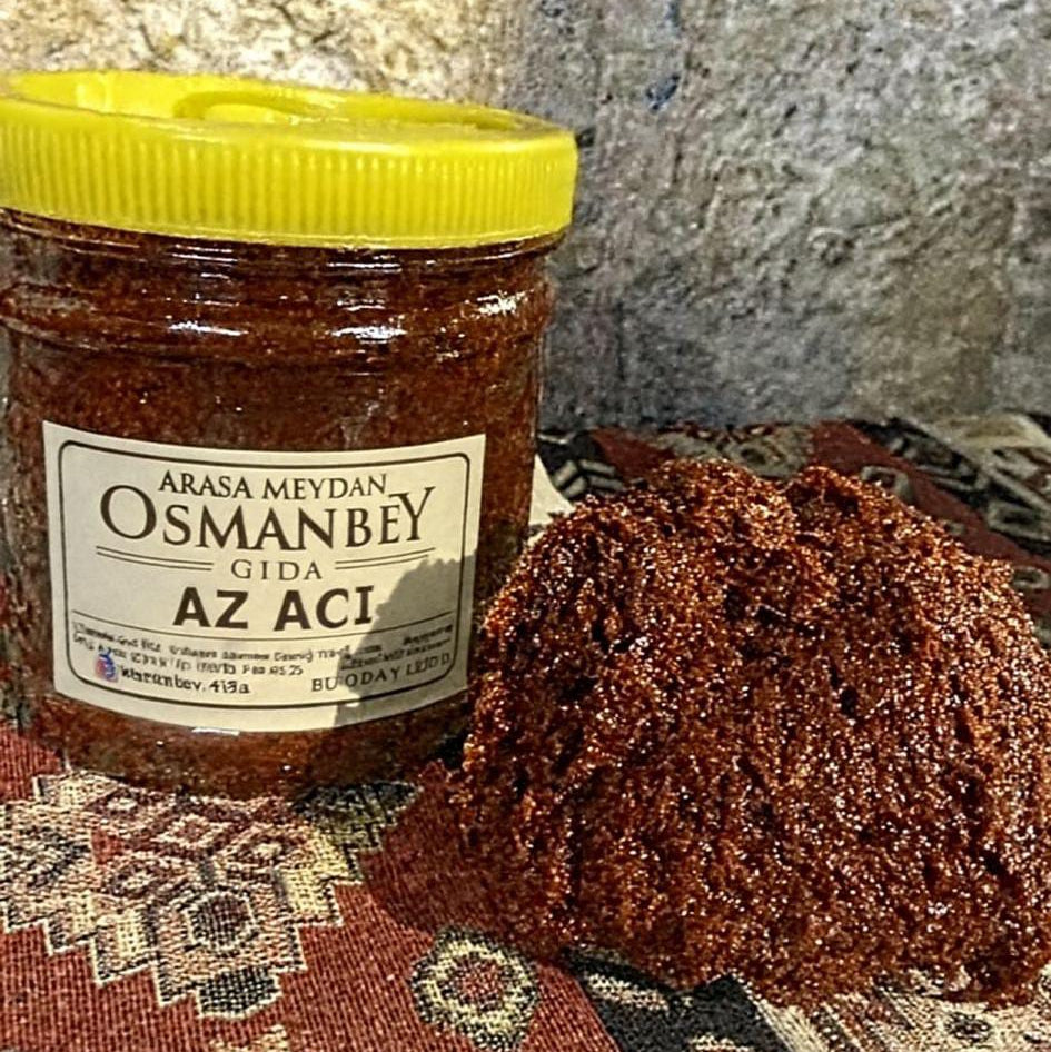 Gaziantep Ev Yapımı Az Acı Salça