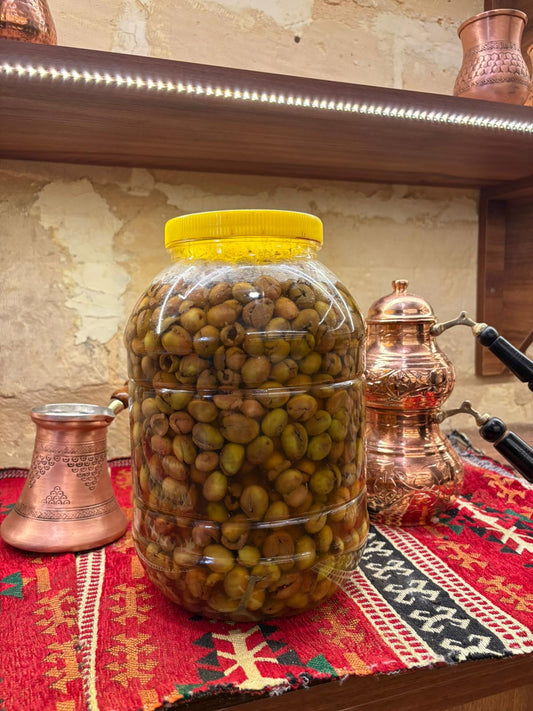 Kırma Yeşil Zeytin (4 Kg)
