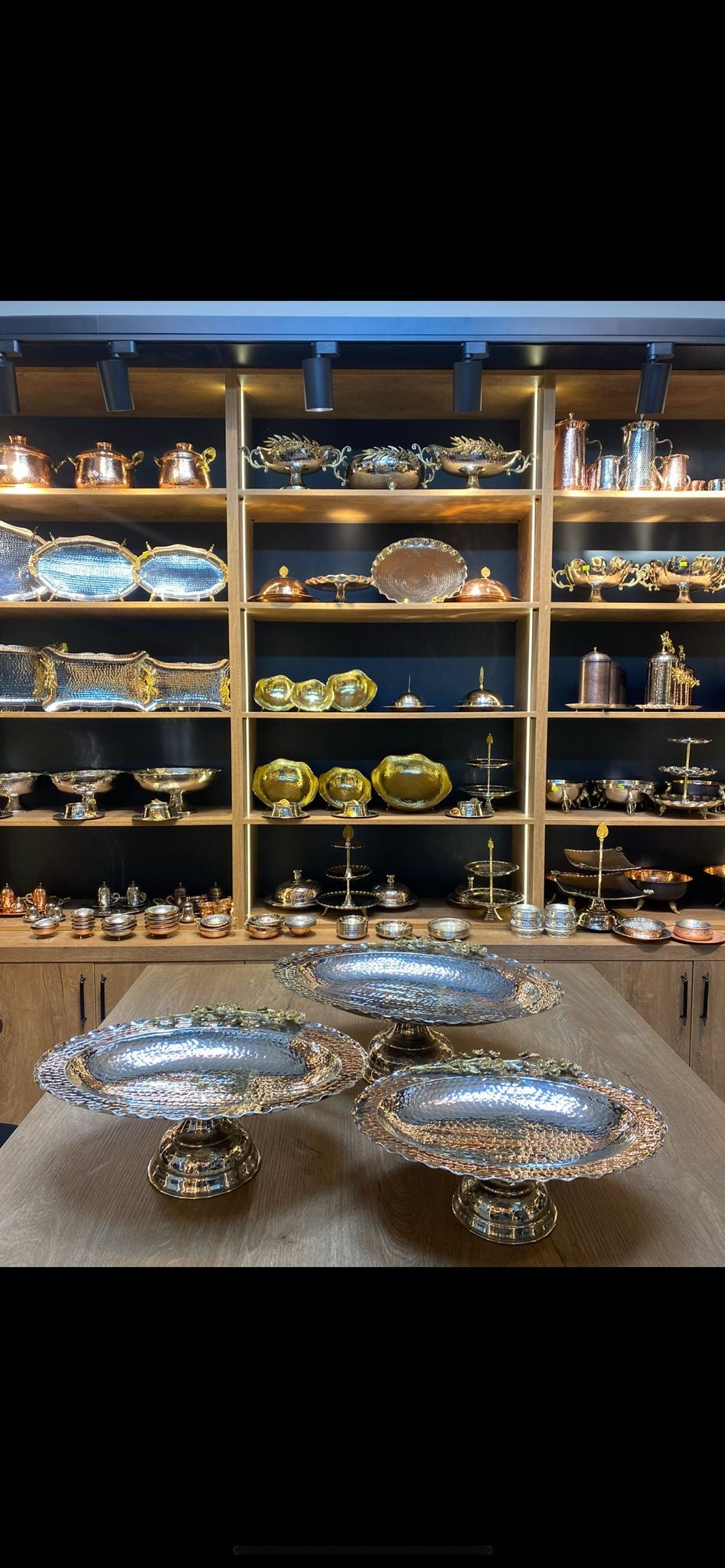 Bakır Pasta Sunumluk