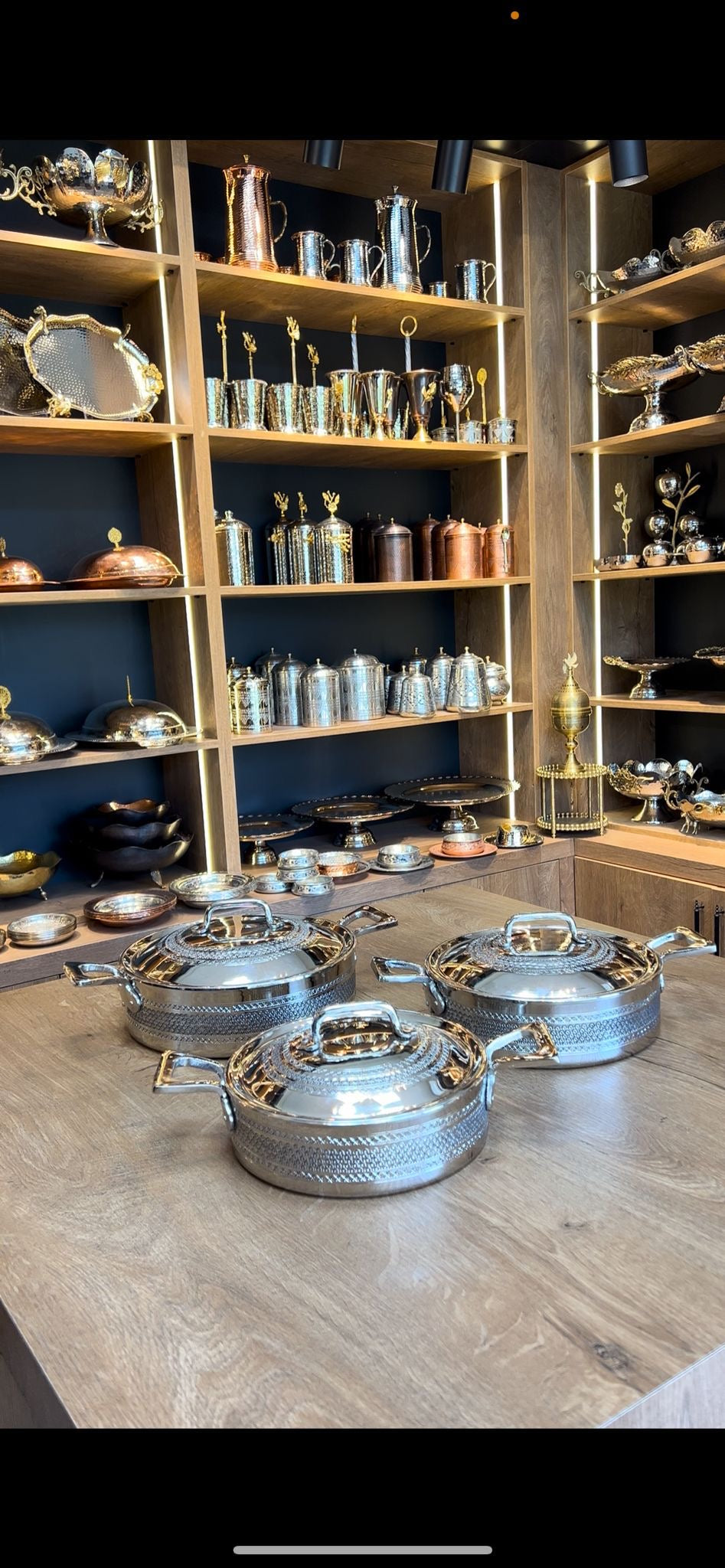 Ağır Bakır Tencere Takımı