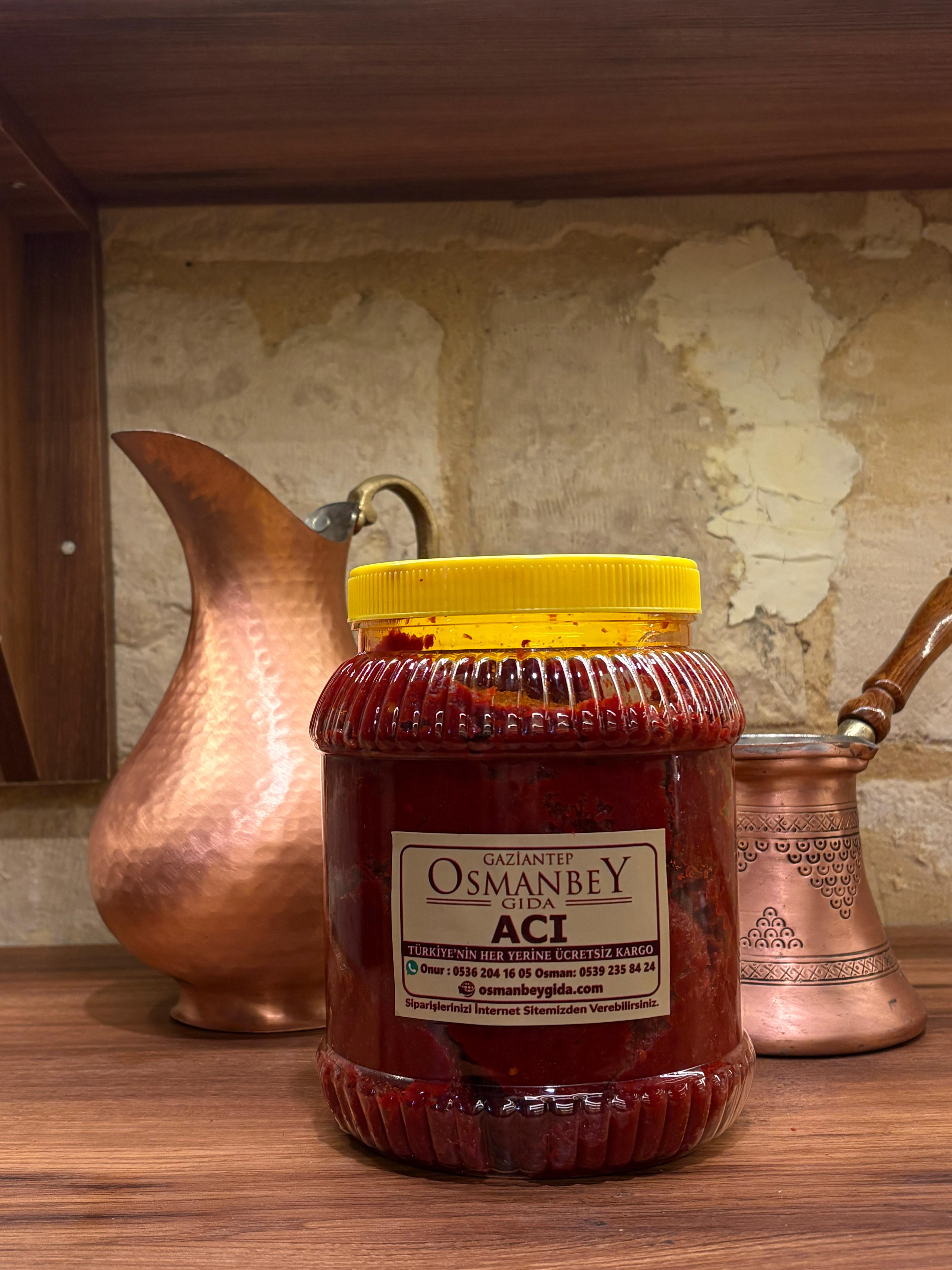 Gaziantep Ev Yapımı Acı Salça (2Kg)