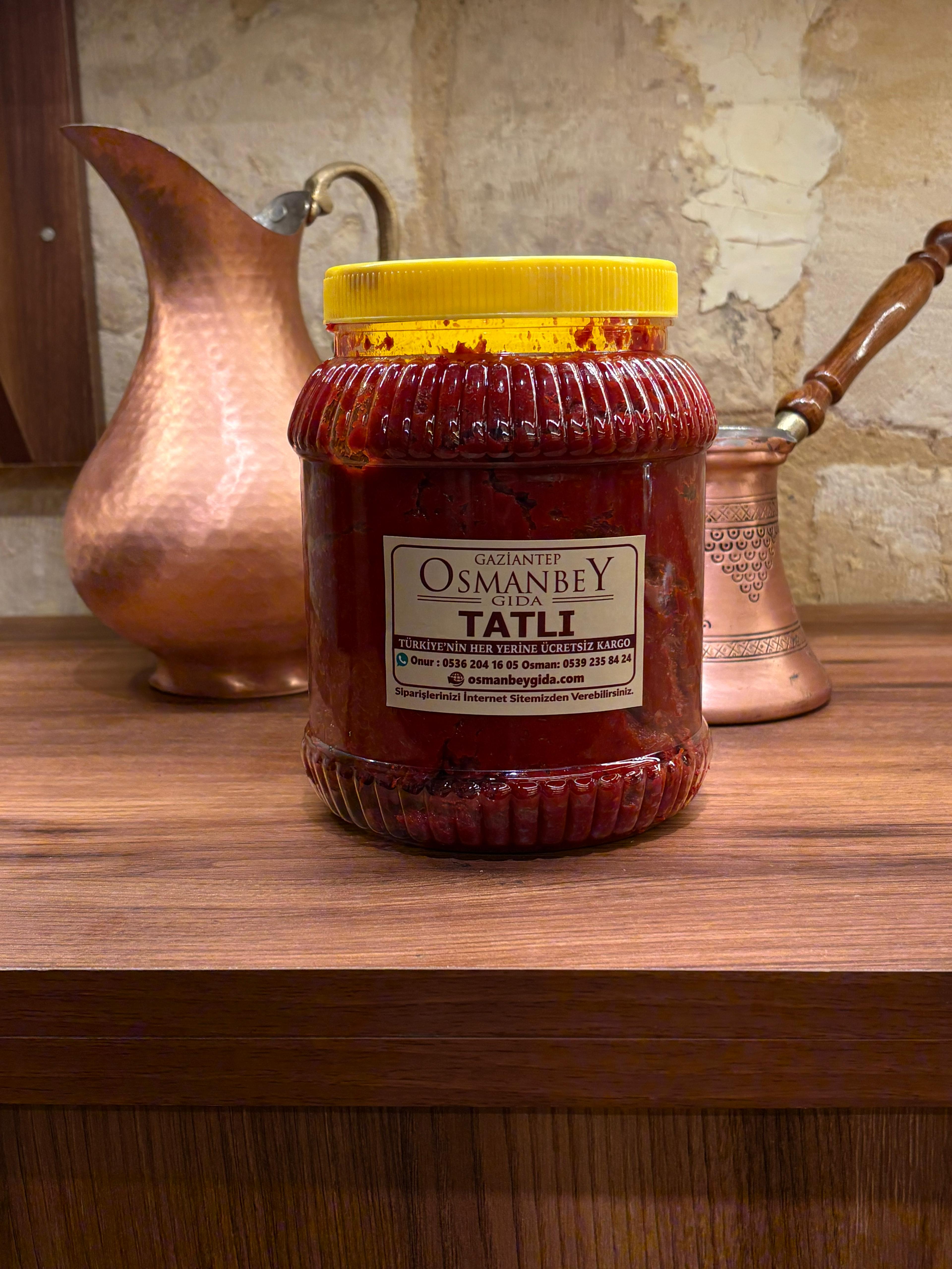 Gaziantep Ev Yapımı Tatlı Salça (2Kg)